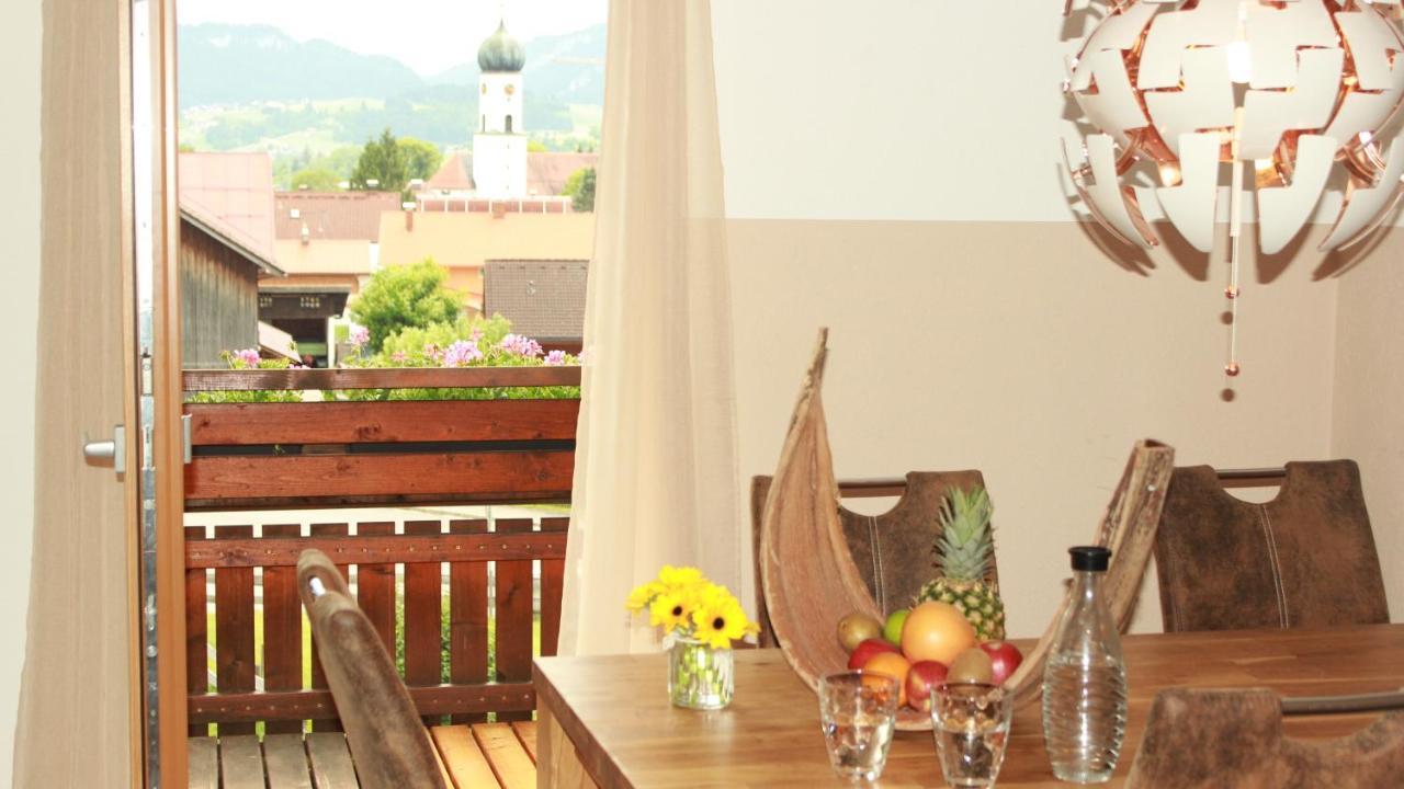 Allgaeublick - Die Ferienwohnung ซอนโทเฟิน ภายนอก รูปภาพ