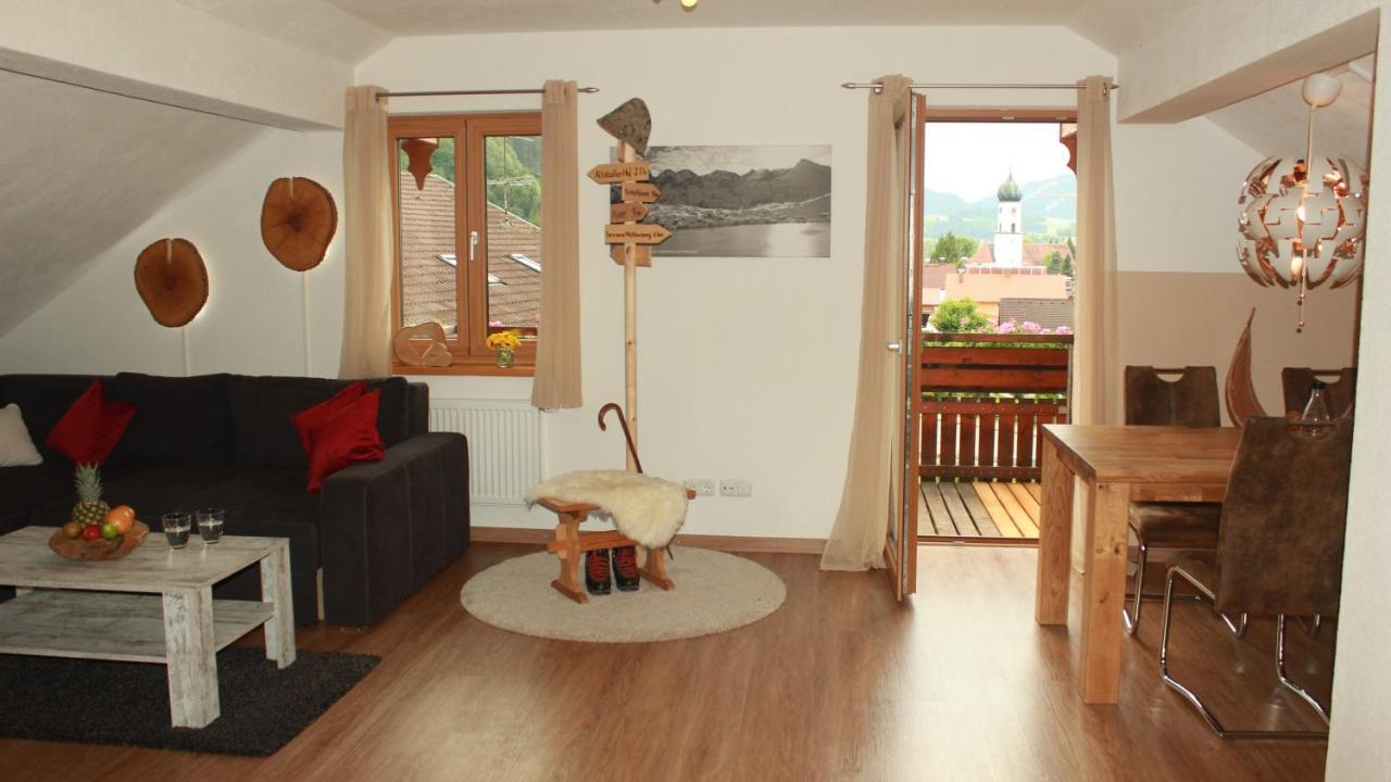Allgaeublick - Die Ferienwohnung ซอนโทเฟิน ภายนอก รูปภาพ